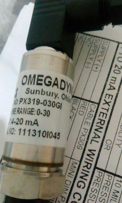 OMEGADYNE px319 030GI PRESSURE TRANSDUCER