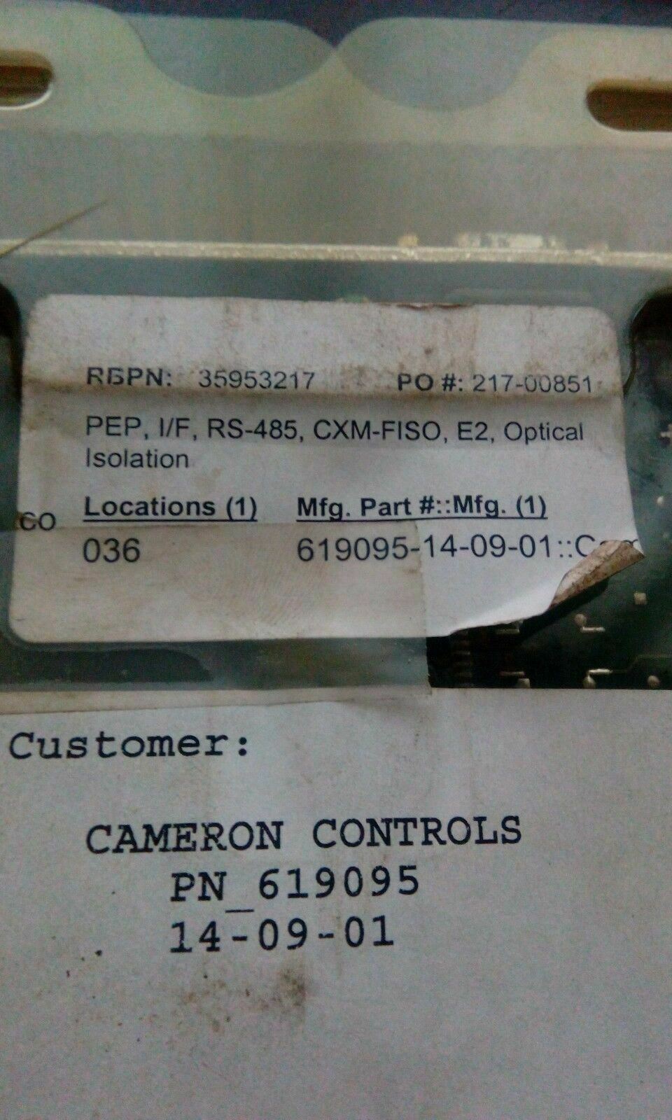 PEP Modular Computer 619095-14-03-01  VMOD-2D PEP