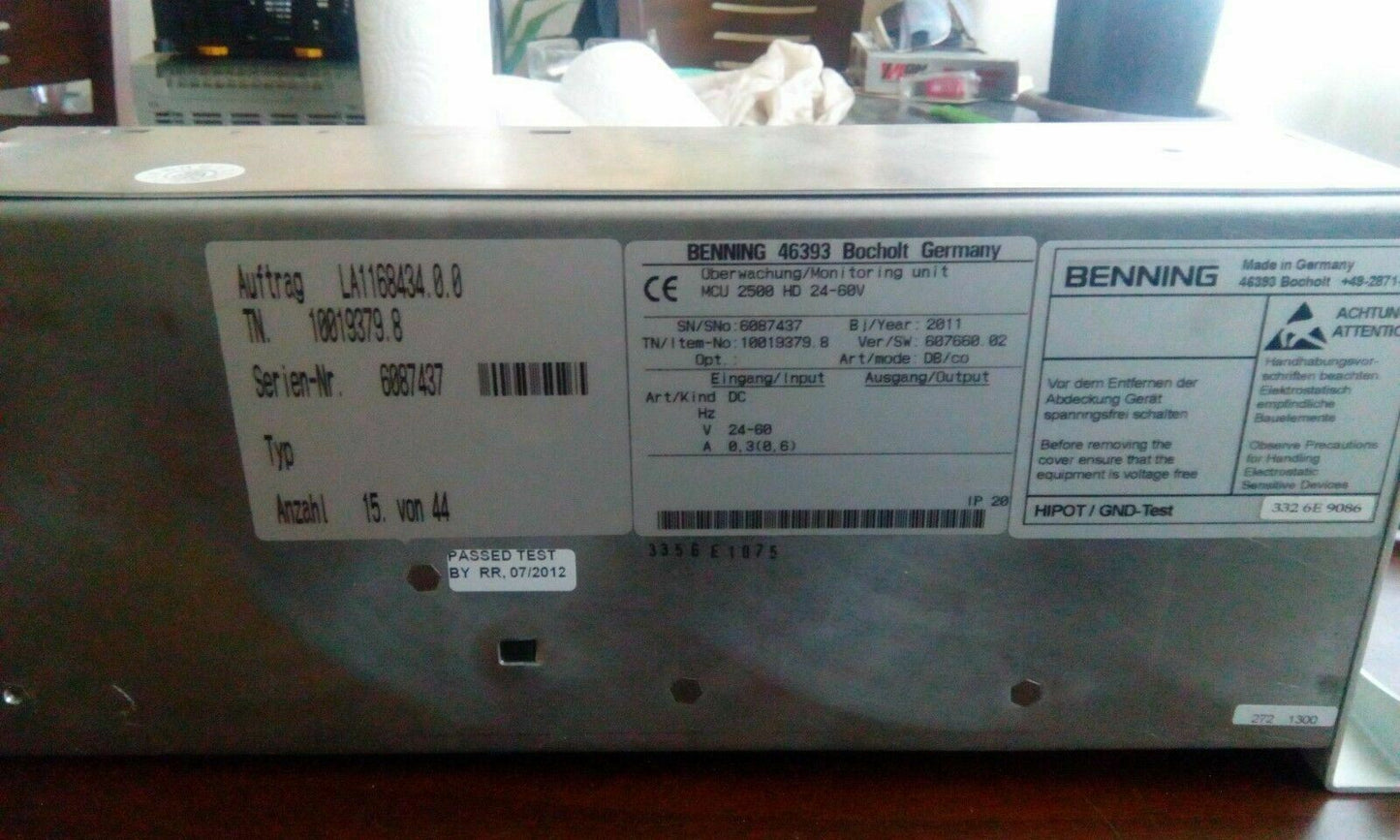 Benning Bocholt MCU 2500 HD