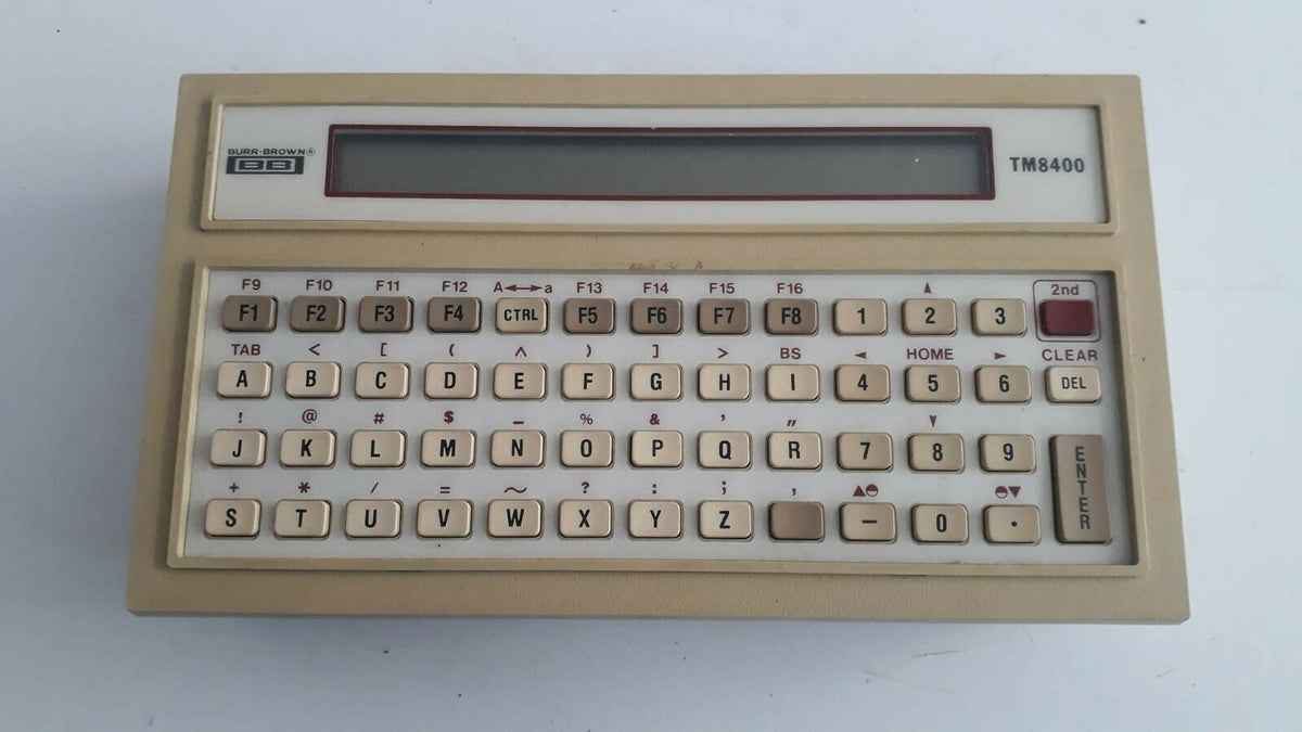 Burr Brown TM8400 Programmer Panel