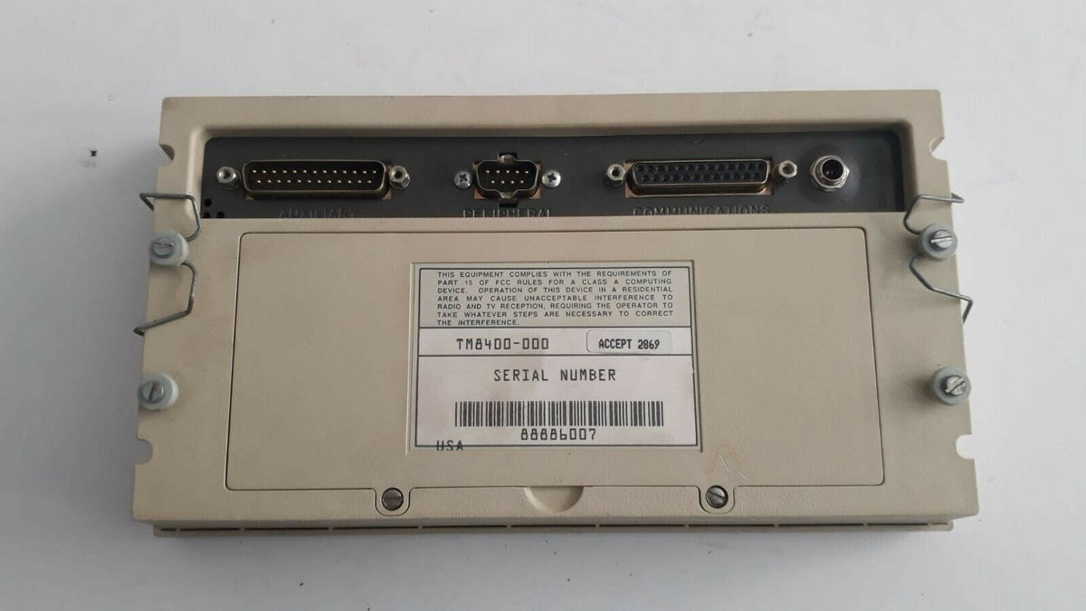 Burr Brown TM8400 Programmer Panel