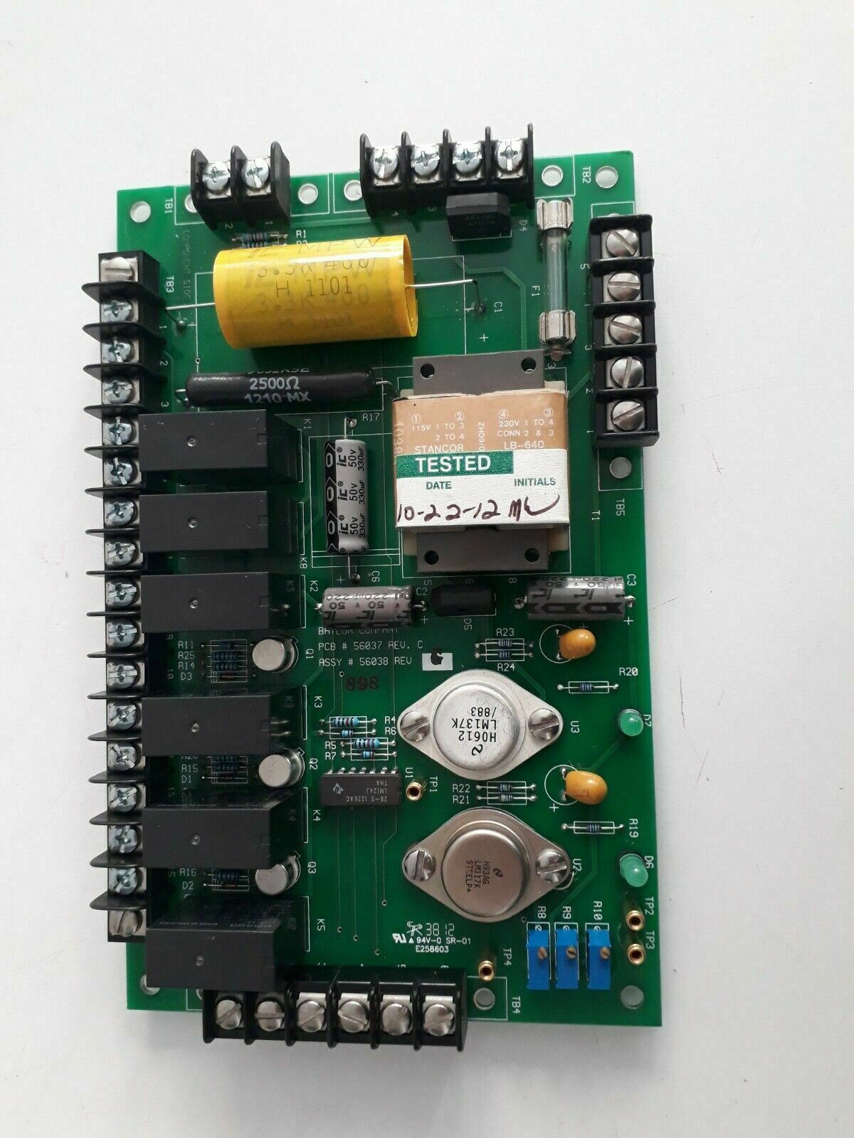 BAYLOR COMPANY PCB 56037 CARD