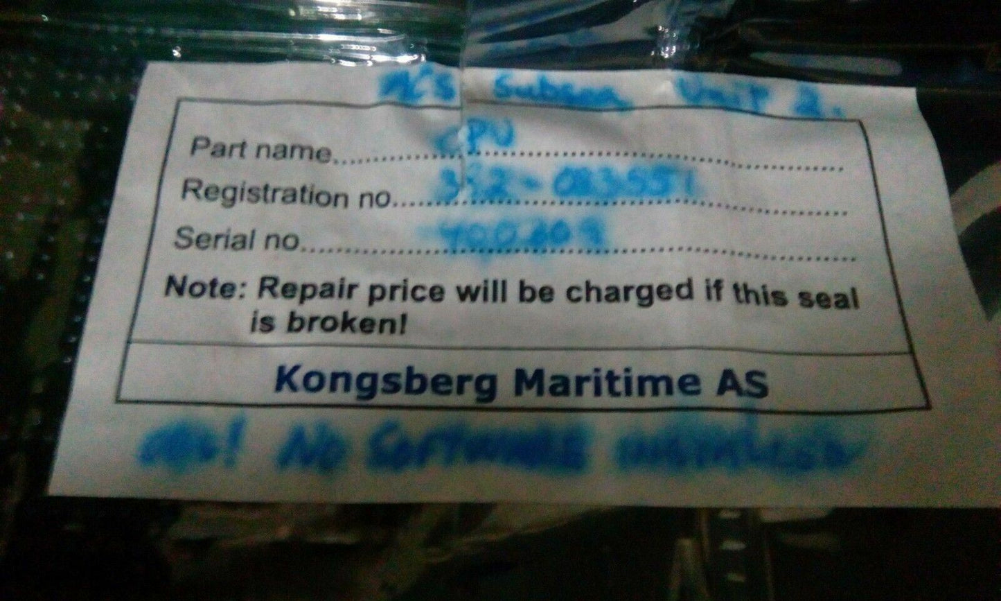 Kongsberg ACC 401 CPU