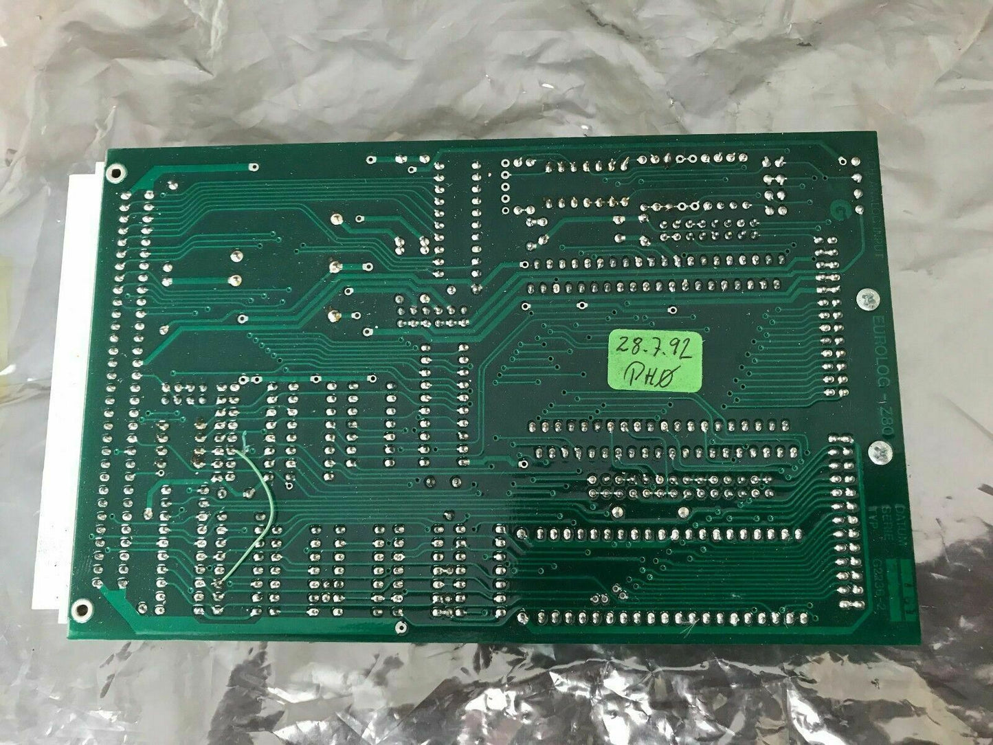 EUROLOG Z80 CIRCUIT BOARD CARD EML-AIC16