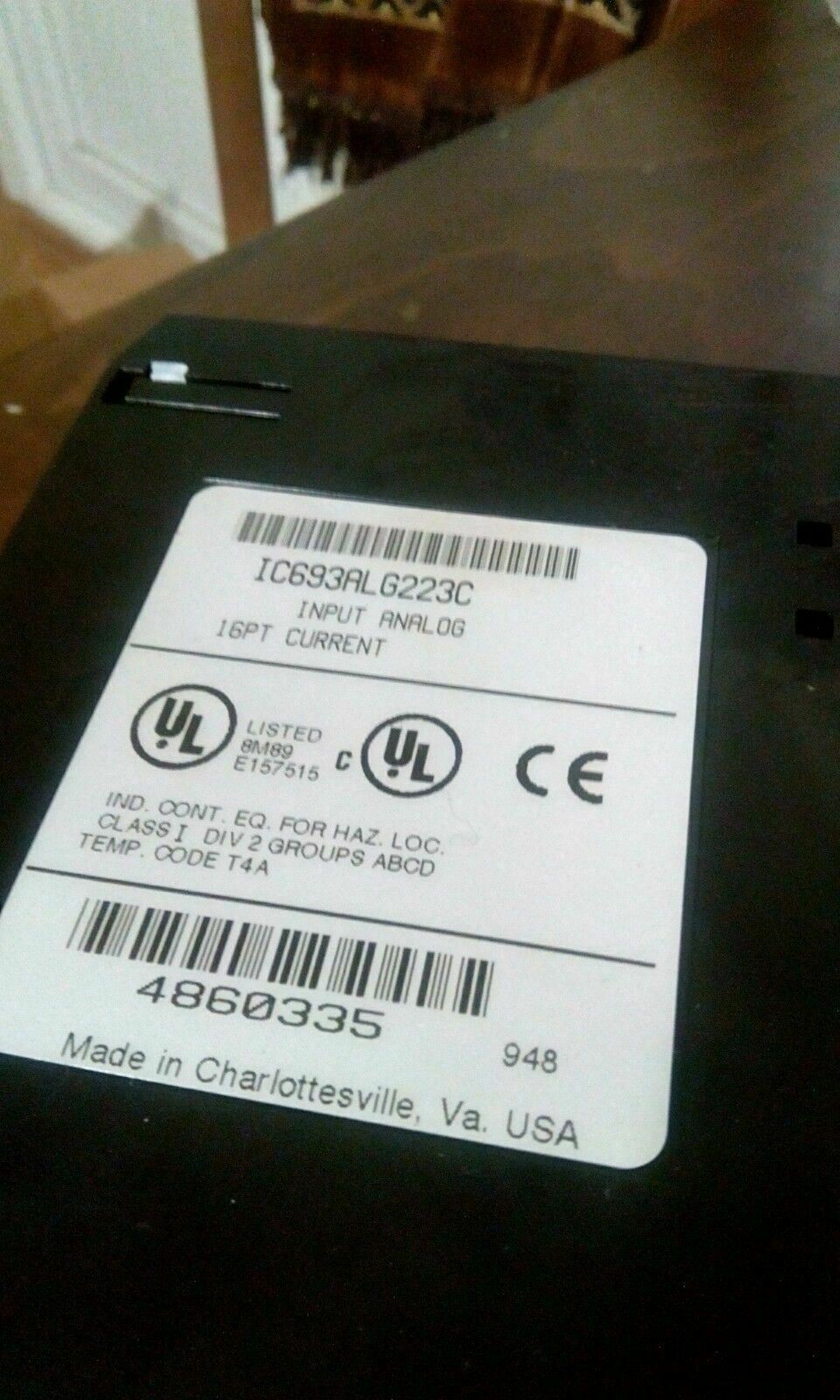 GE-FANUC IC693ALG223C ANALOG INPUT