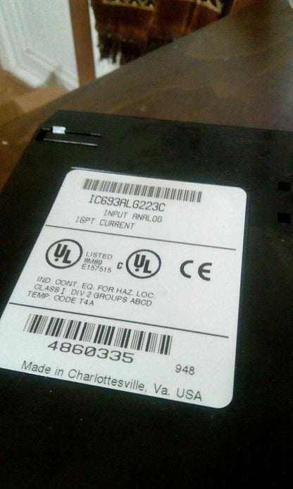 GE-FANUC IC693ALG223C ANALOG INPUT