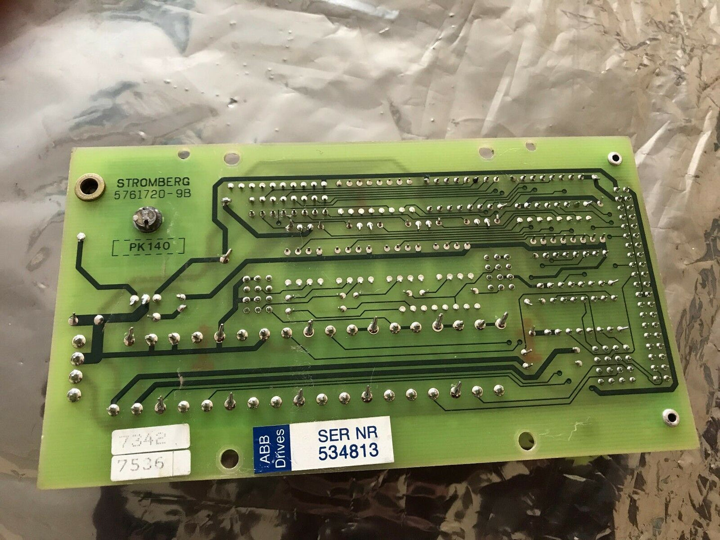 ABB Stromberg 5761720-9B Terminal Strip Board SC86-4CMO