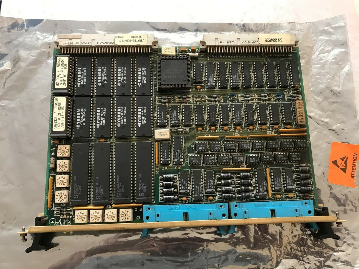 ABB 57088648 USART 86-8CH + MEM USART86-8CH Allen Bradley Stromberg