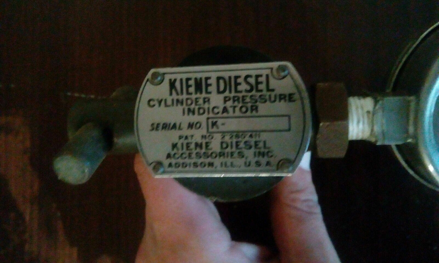 Kiene Diesel Cylinder Pressure Indicator