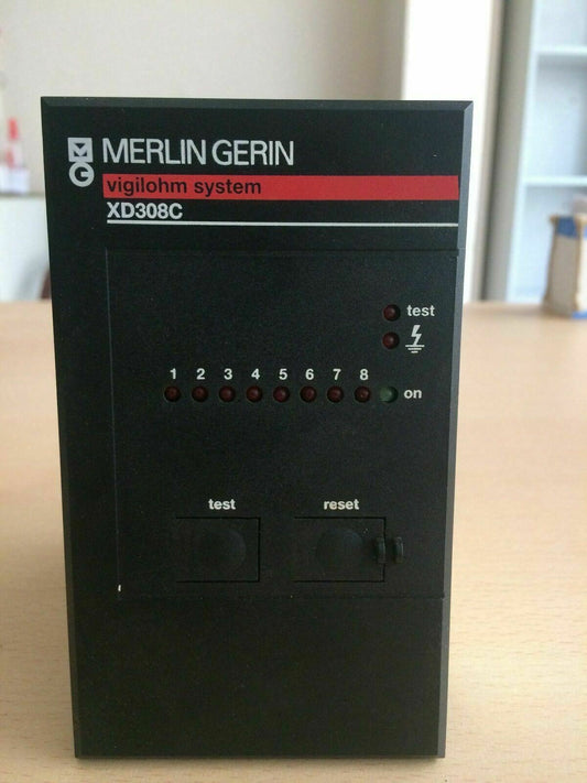 Merlin Gerin XD308C SCHNEIDER ELECTRIC 50723 VIGILOHM SYSTEM XD308C 115/127VCA