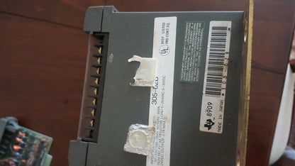 TEXAS INSTRUMENTS TI 305-02B PLC RACK 5SLOT