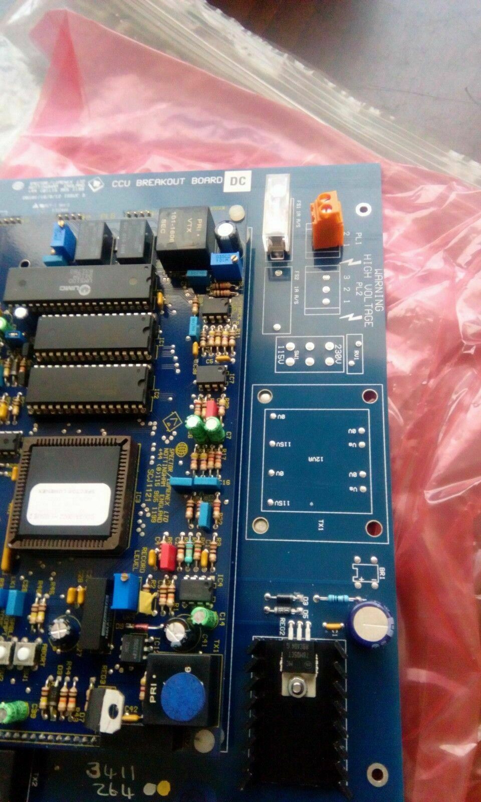 TYCO CCU3/24 Spector Lumenex CCU Breakout Board Dc