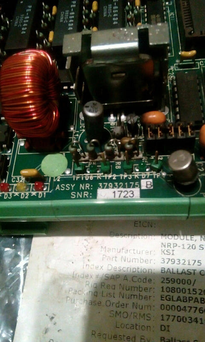 KONGSBERG SIMRAD NRP100 NRP-100 10B2/10B-T/AUI  37932175B