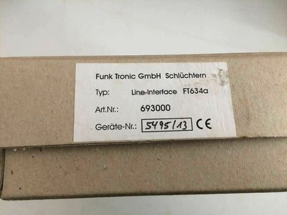 Line-Interface Funk Tronic GmbH FT634a DFU693003 Funktronic DFU 693003