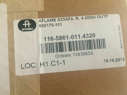 Autronica X33AFA4M13W1 DECEKTOR ELECTRONICS CROP