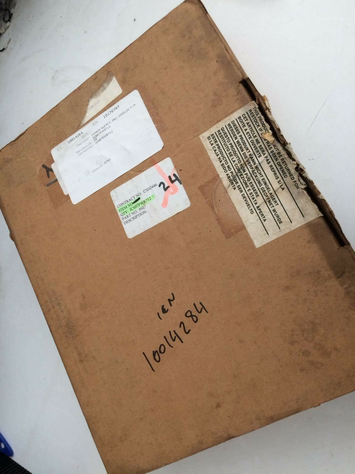 GE FANUC POWER SUPPLY IC697PWR712H