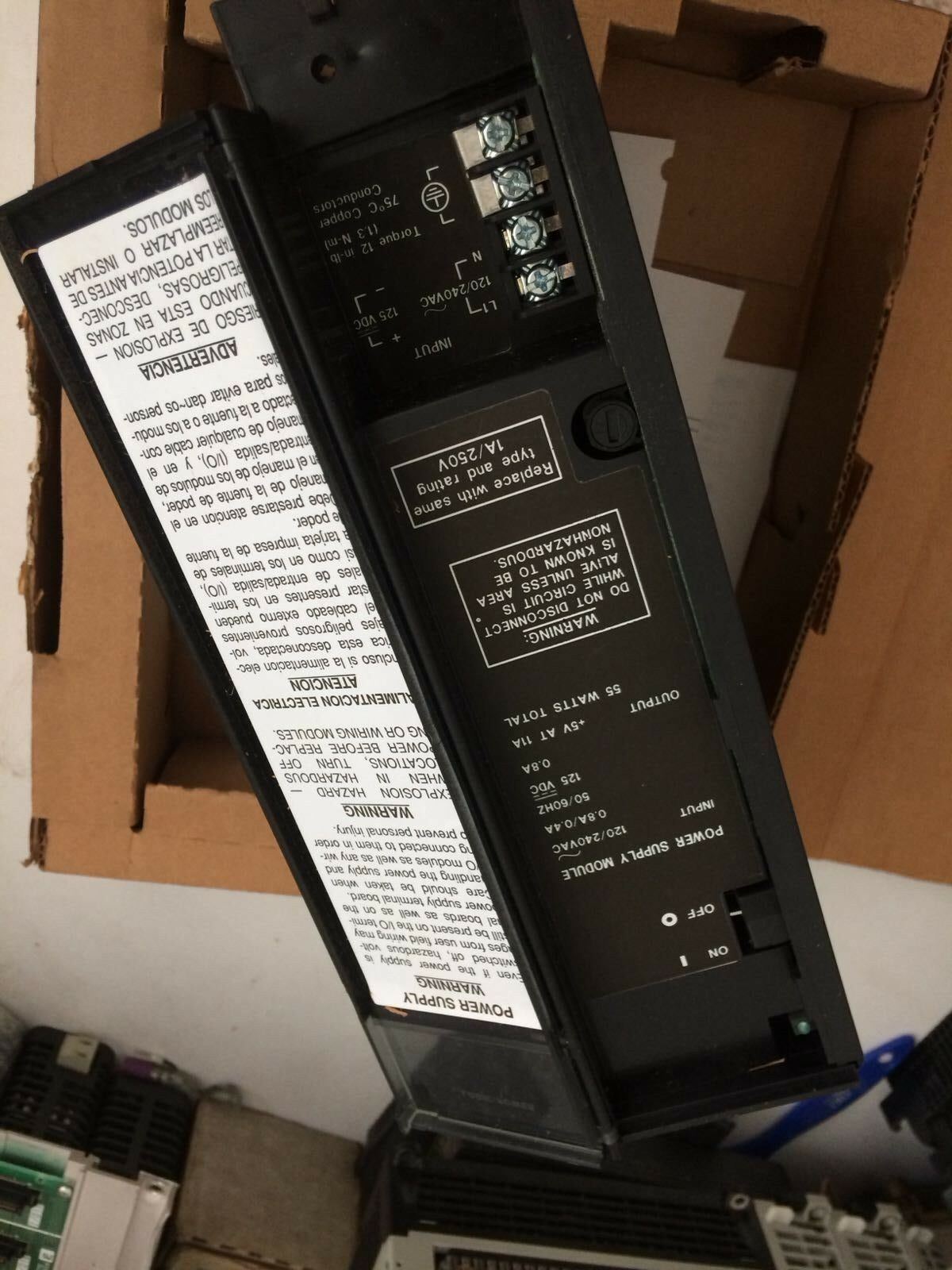GE FANUC POWER SUPPLY IC697PWR712H