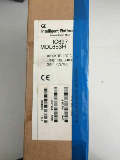 NEW SEALED GE FANUC IC697MDL653H Ethernet Discrete Logic Input Module 24VDC 32PT