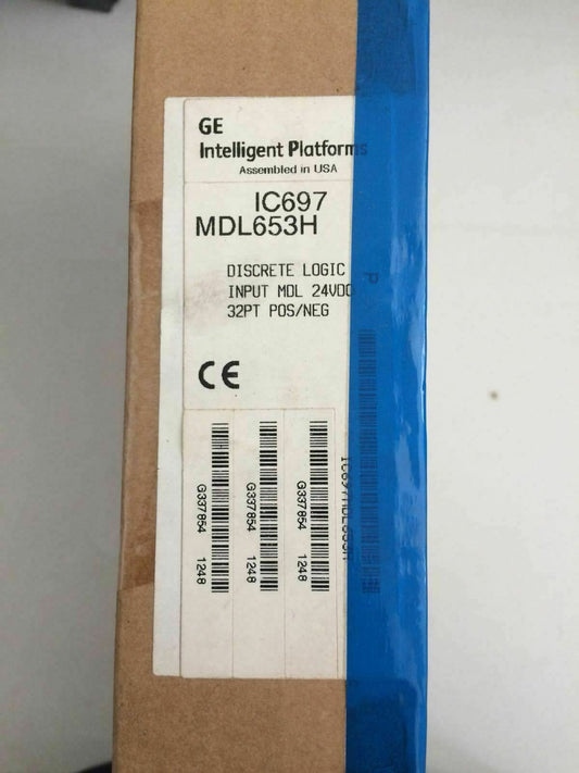 NEW SEALED GE FANUC IC697MDL653H Ethernet Discrete Logic Input Module 24VDC 32PT