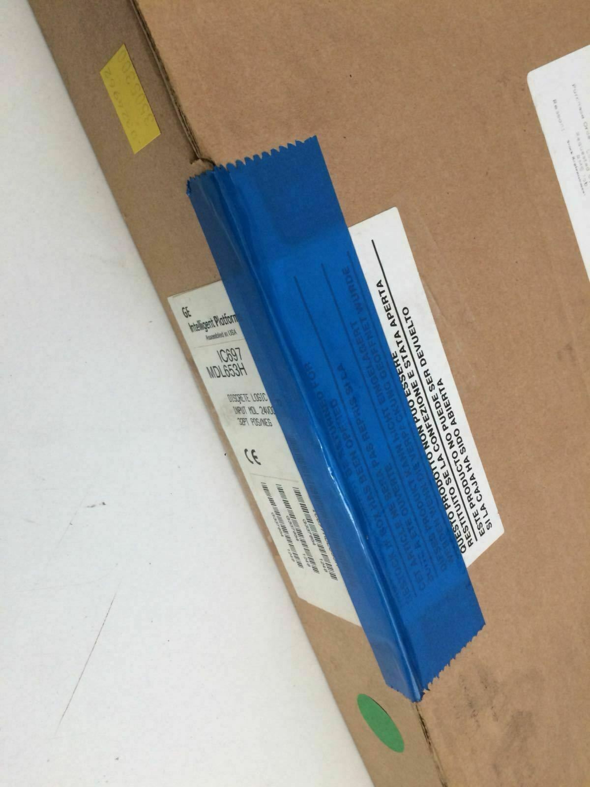 NEW SEALED GE FANUC IC697MDL653H Ethernet Discrete Logic Input Module 24VDC 32PT