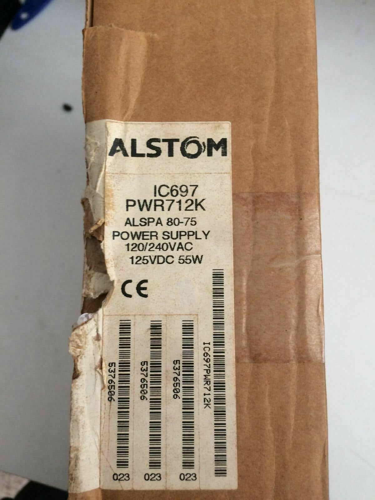 GE-Fanuc IC697PWR712K Power Supply alspa 80-75 120/240 VAC 55W