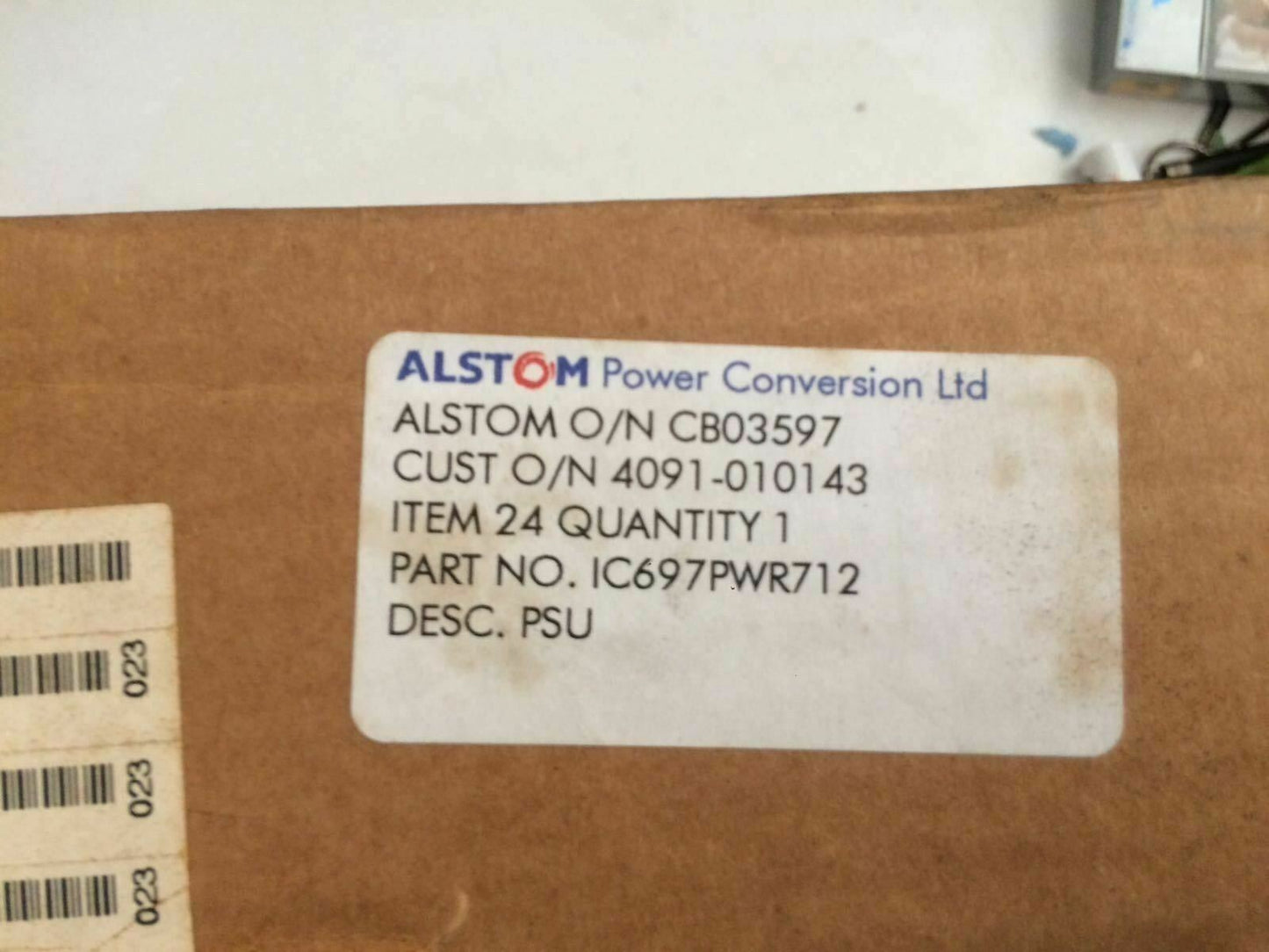 GE-Fanuc IC697PWR712K Power Supply alspa 80-75 120/240 VAC 55W