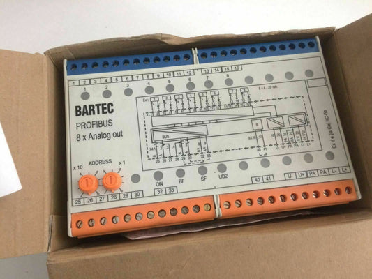 BARTEC PROFIBUS 8x ANALOG OUT 07-7331-2306