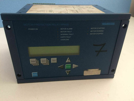 SEG  Motor Protection Relay MRM 20-113 CHF