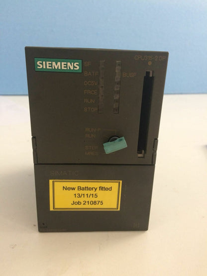 SIEMENS SIMATIC S7-300 CPU315 -2 DP MODULE 6ES7 315-2AF03-0AB0
