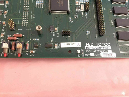 NATIONAL OILWELL Martin Decker M/D Totco Instrumentation BOARD Assy 40219493