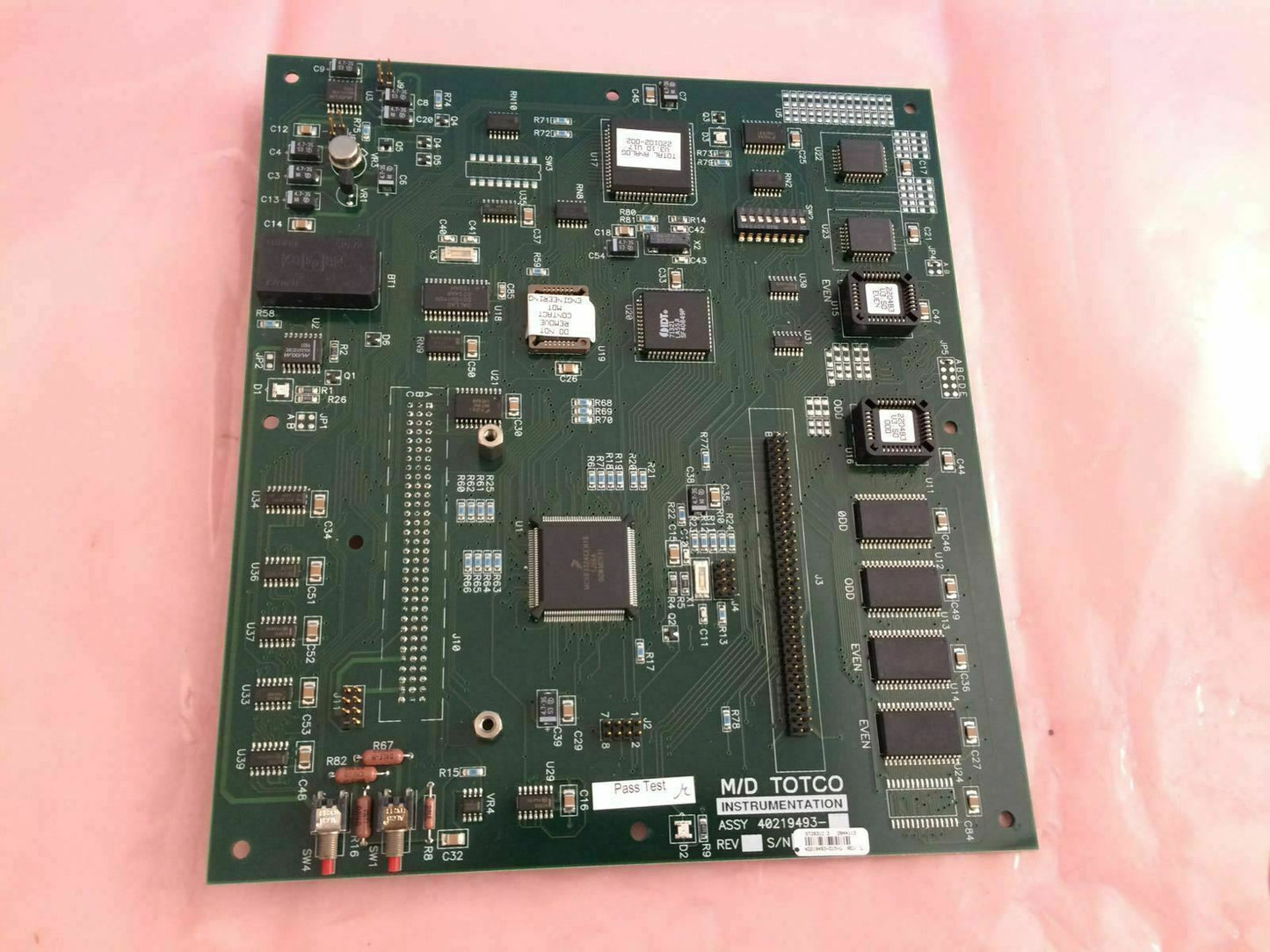 NATIONAL OILWELL Martin Decker M/D Totco Instrumentation BOARD Assy 40219493