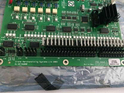 CRANE MERCHANDISING Systems EL10146000 BE0213-1009