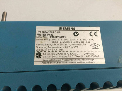 Siemens Hydroranger Plus 7ML10284AC10