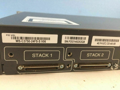 Cisco Catalyst 3750 Series Switches WS-C3750-24FS-SV06