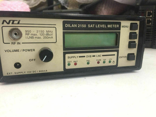 NTI DILAN 2150 Digital &  Analogue Sat Level Meter 02061101