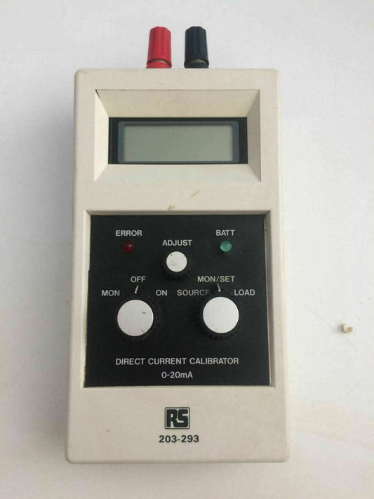 RS Direct Current Calibrator 203-293
