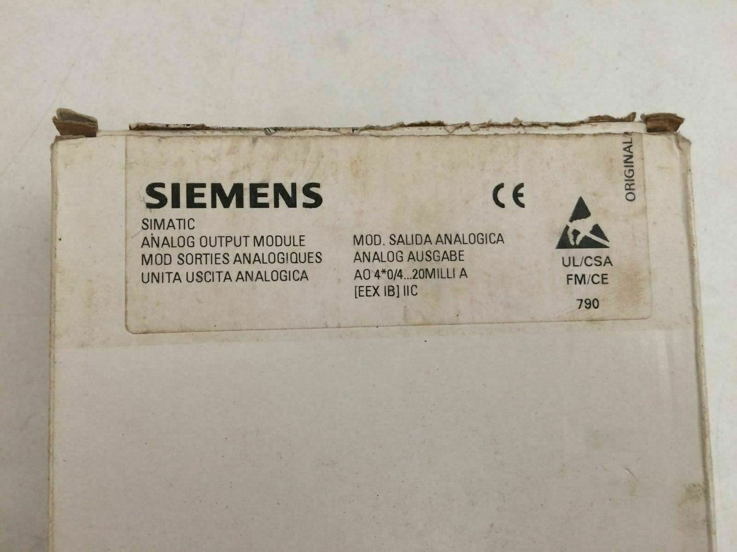 Siemens 6ES7 332-5RD00-0AB0 (Free Express Shipping) 6es7332-5rd00-0ab0