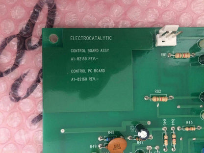Siemens Electrocatalytic Control Board Assy A1-82159 Control PC Board A1-82160