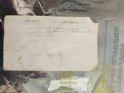 Siemens Electrocatalytic Control Board Assy A1-82159 Control PC Board A1-82160