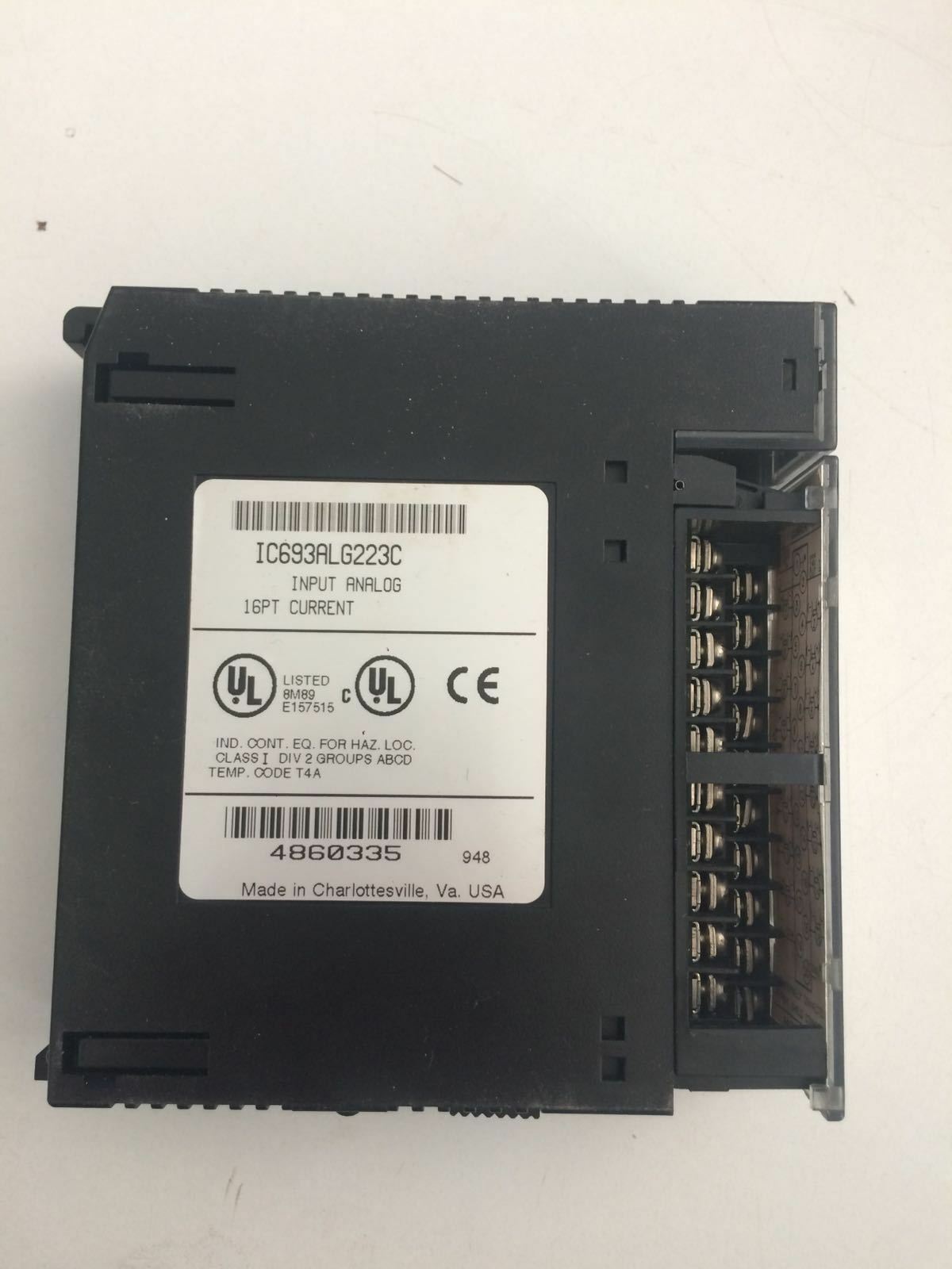 GE FANUC IC693ALG223C Analog input module