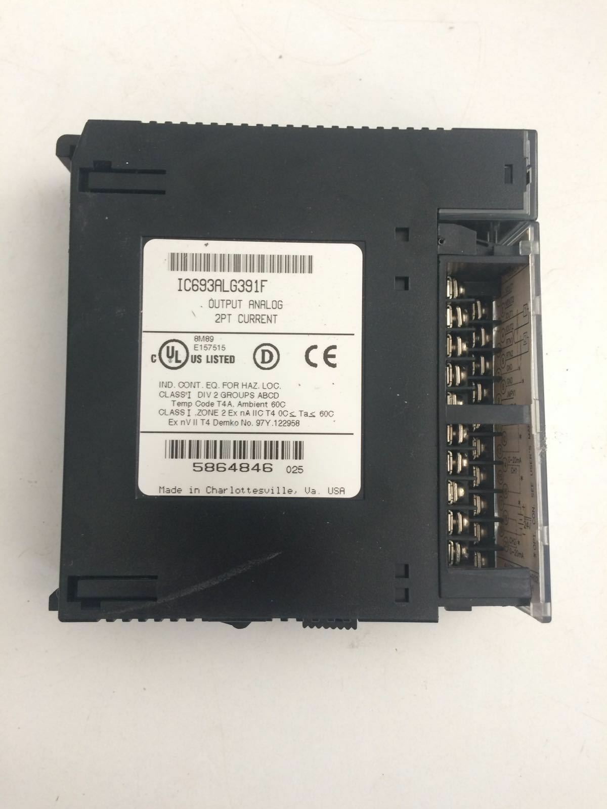 GE Fanuc IC693ALG391F
