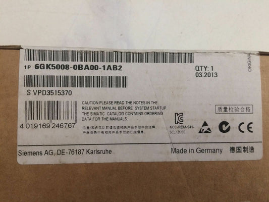 Siemens 6GK5008-0BA00-1AB2 BRAND NEW UNBOXED