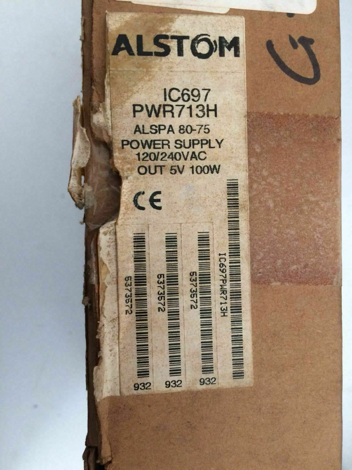 GE-Fanuc IC697PWR713H Power Supply Alspa 80-75