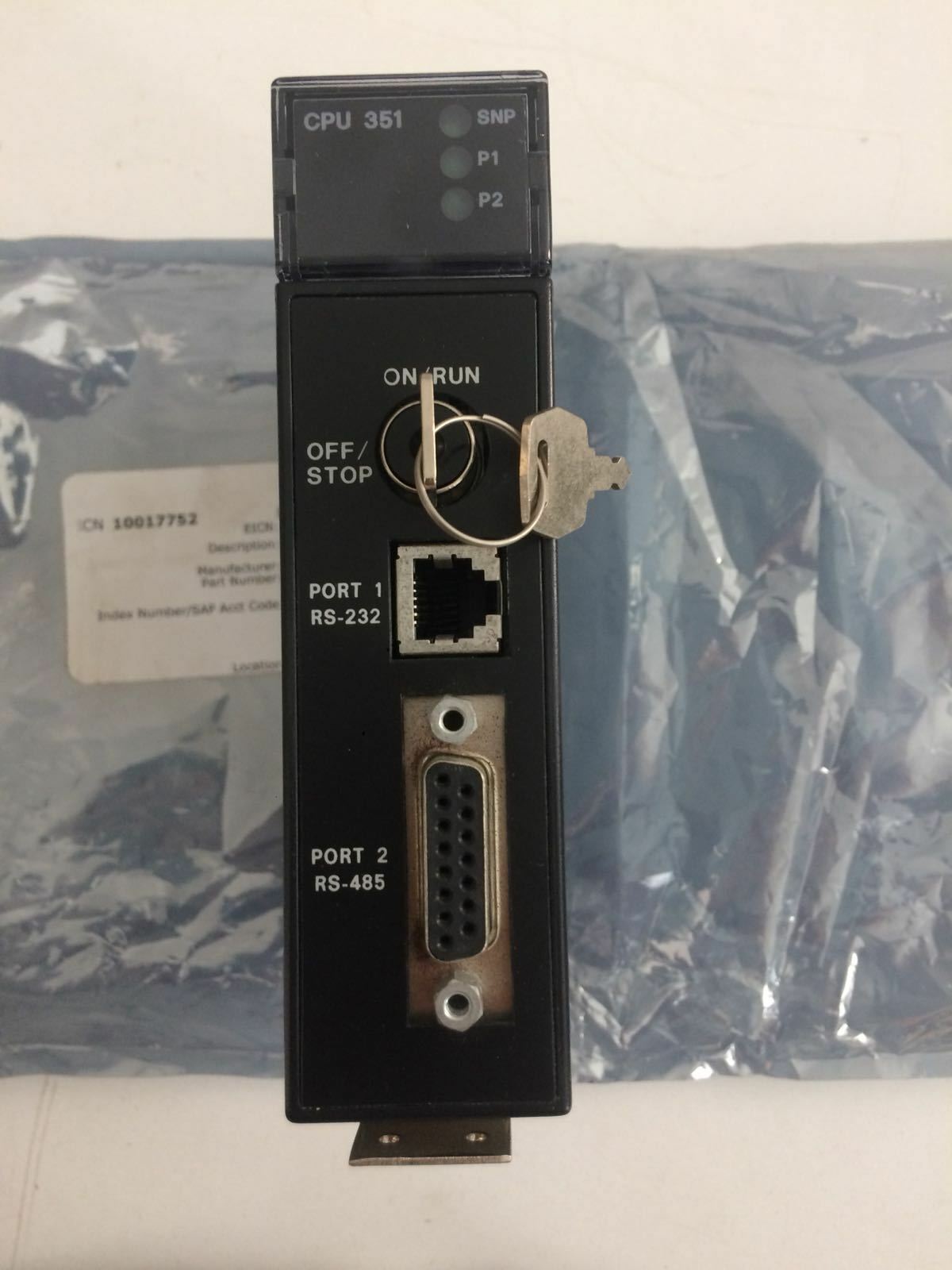 GE FANUC IC693CPU351-KT Free Dhl Express Shipping