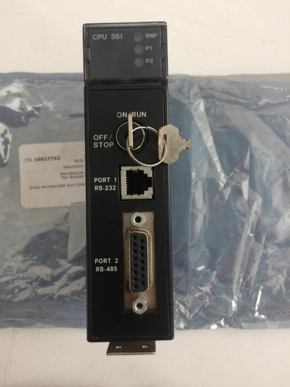 GE FANUC IC693CPU351-KT Free Dhl Express Shipping