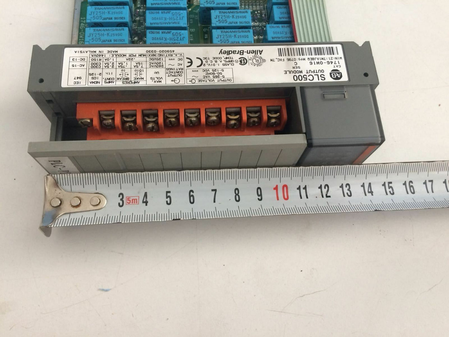 Allen Bradley 1746-OW16 Ser C 1746-0W16 SLC500 Module Output