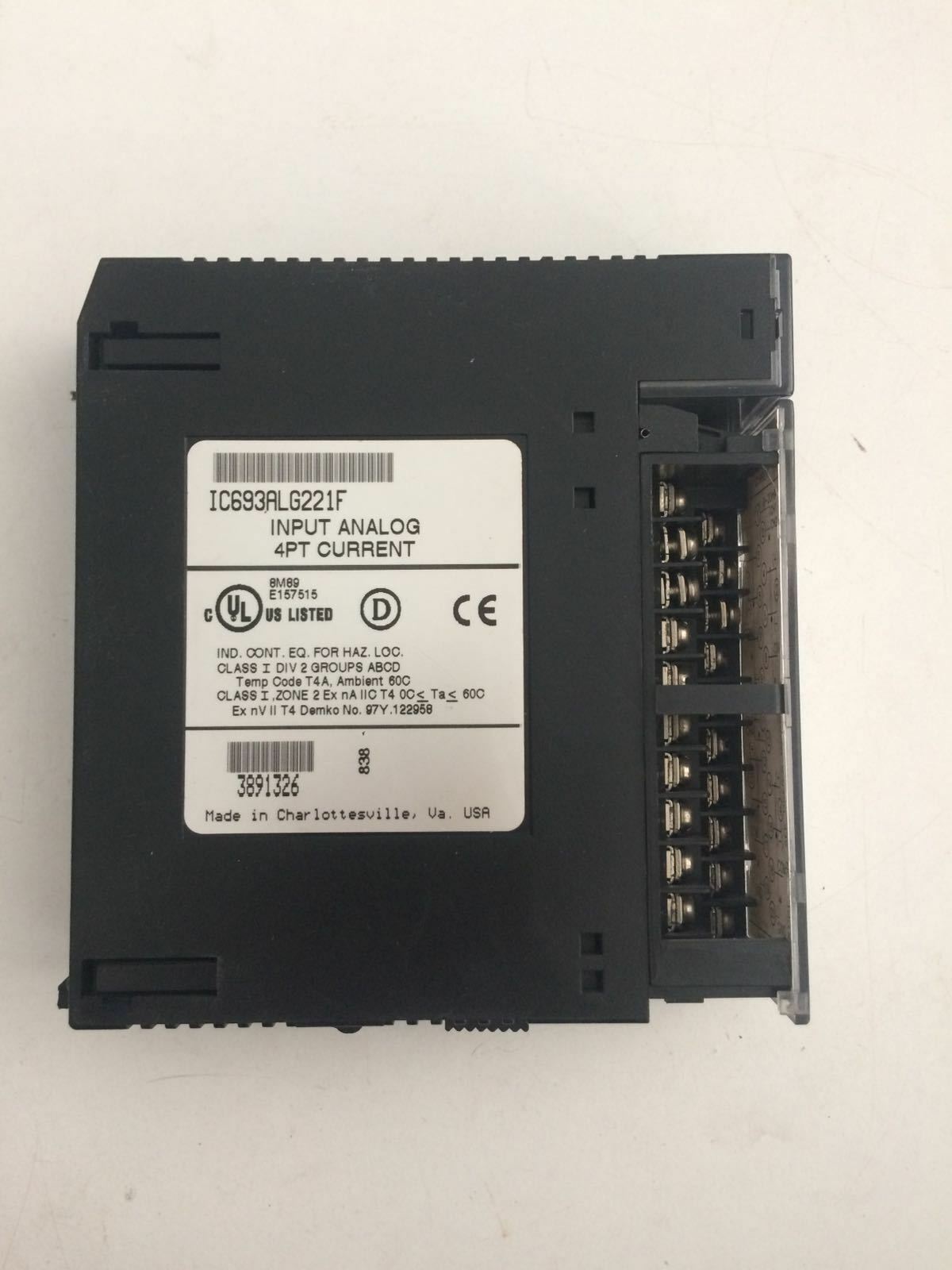 GE FANUC IC693ALG221F