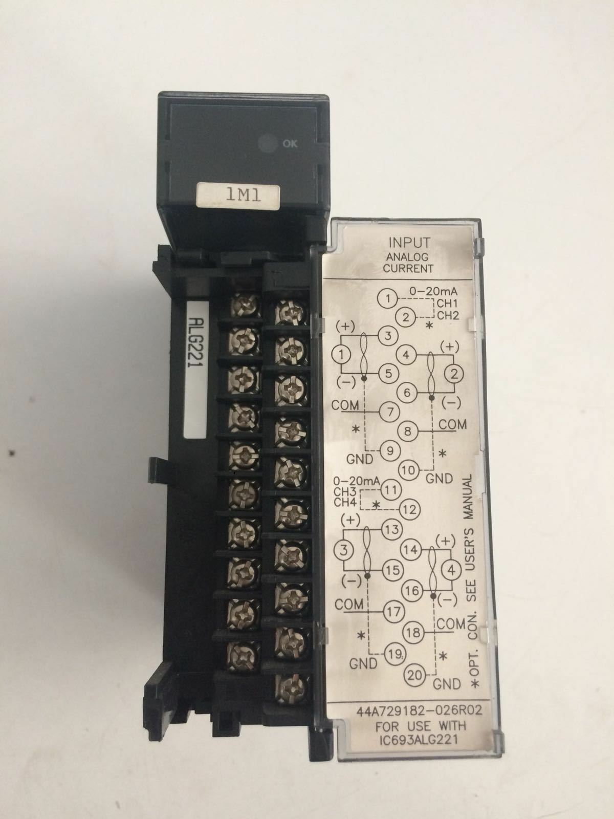 GE FANUC IC693ALG221F