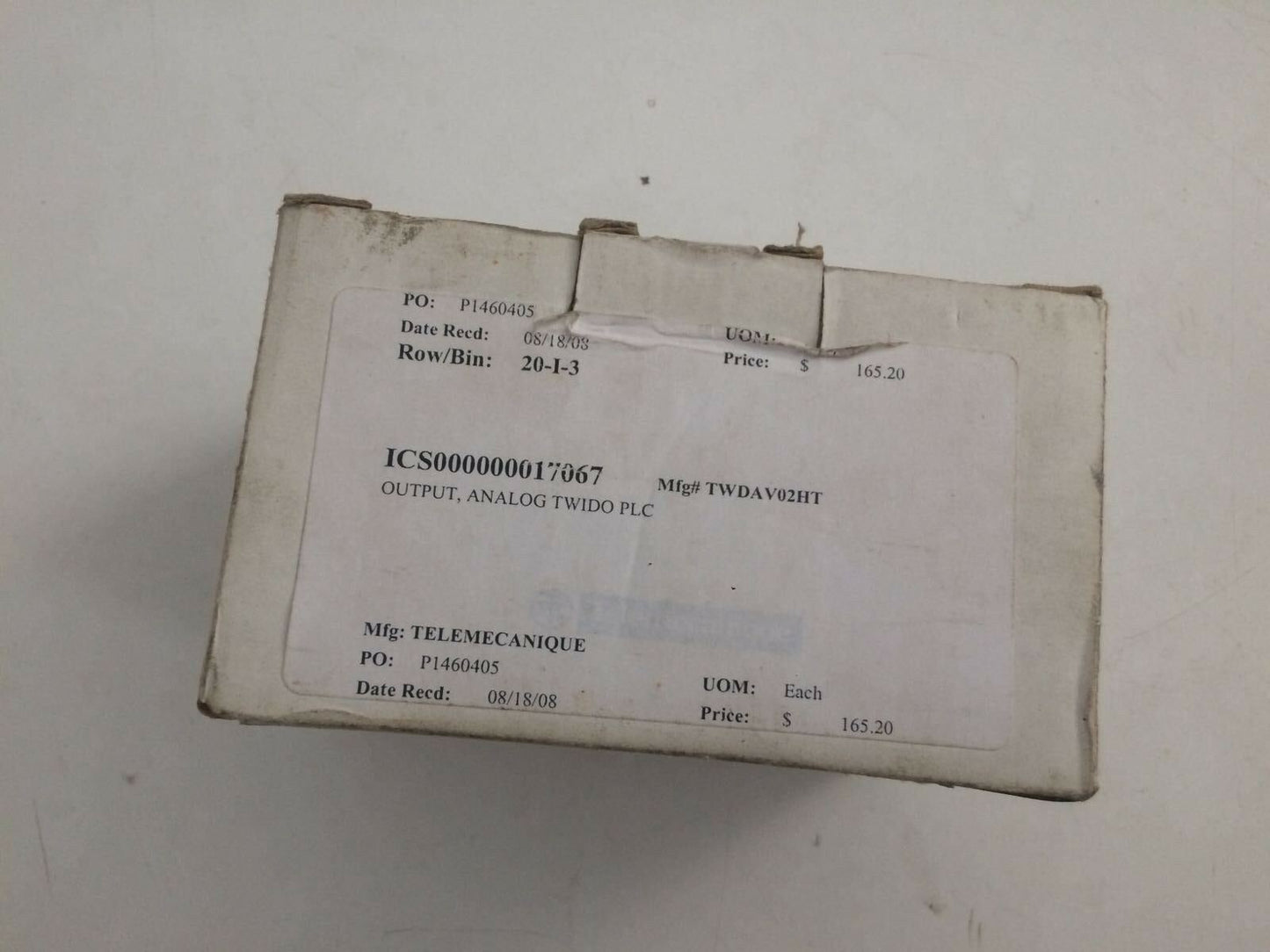 Schneider PLC TWDAV02HT