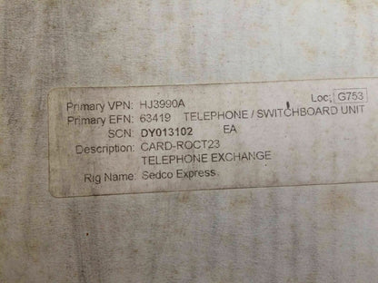 Matra Nortel ROCT3 HJ3990A